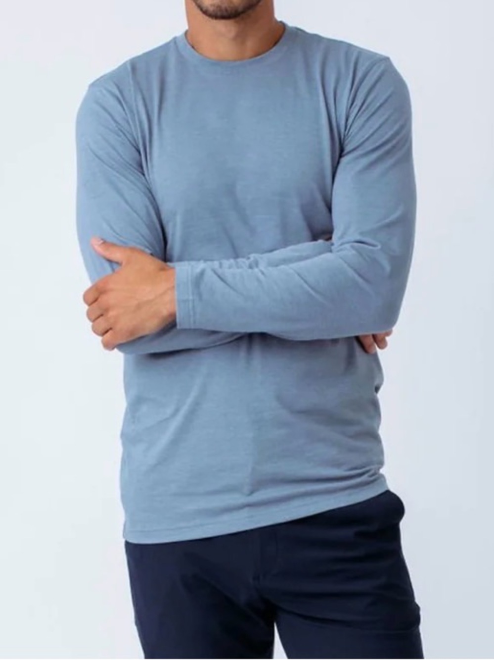 WEDGEWOOD LONG SLEEVE CREW NECK
